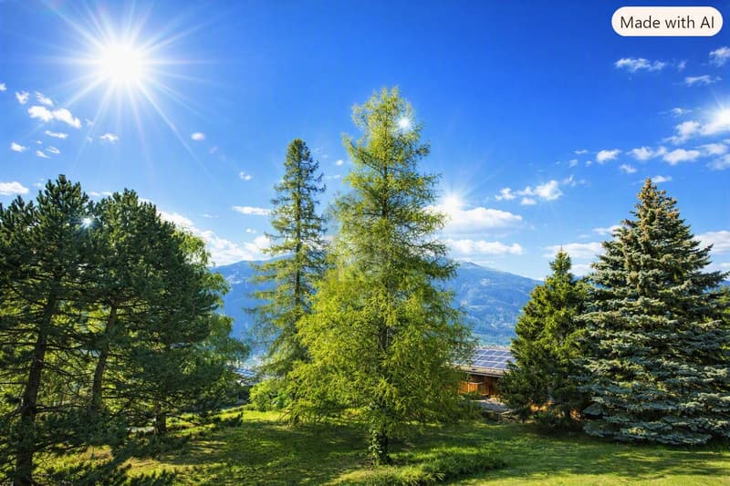 RUHIGE LAGE VON DER SONNE VERWÖHNT (1)