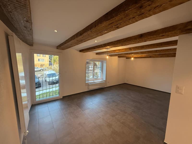 HOCHWERTIG RENOVIERT MIT SICHTBALKON! (2)