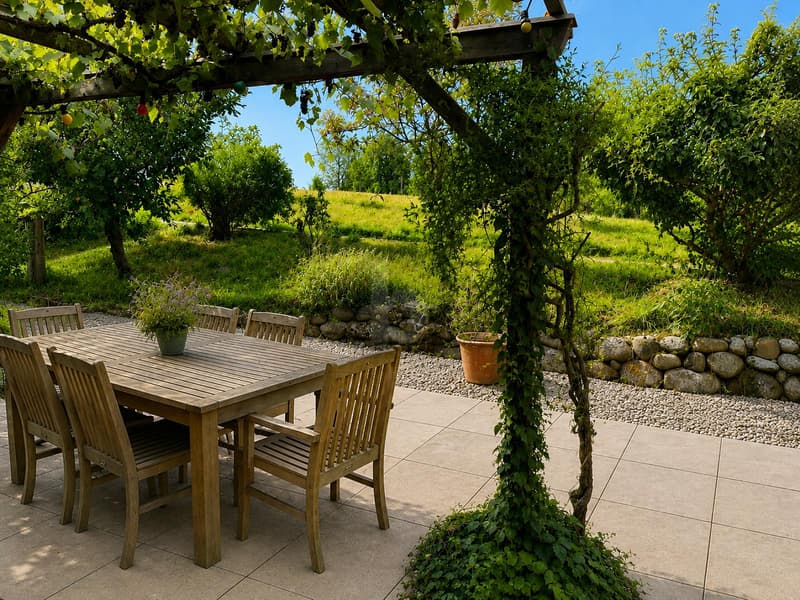 HOCHWERTIG MIT PERGOLA ZUM VERLIEBEN! (2)