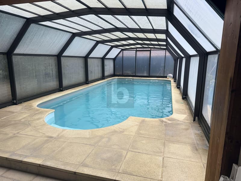 BEAU, RÉNOVÉ AVEC JARDIN ET PISCINE (4)