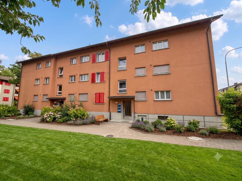 3.0-Zimmer-Wohnung im Erdgeschoss ruhig, hell und ab sofort verfügbar (1)
