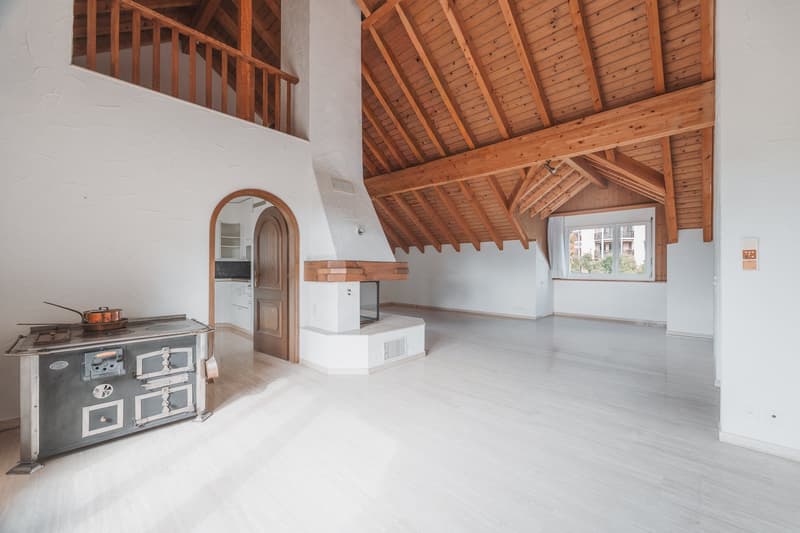 Leben wie im eigenen Haus - Dachwohnung mit Galerie (5)