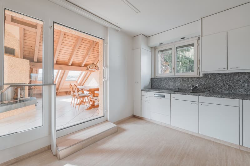 Leben wie im eigenen Haus - Dachwohnung mit Galerie (2)