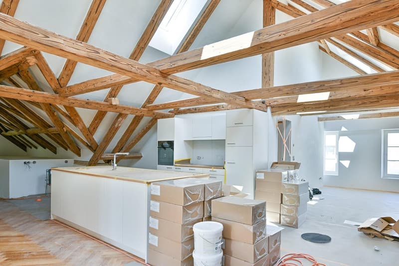 Grosszügige 3.5-Zimmer-Dachwohnung mit historischem Charme (6)