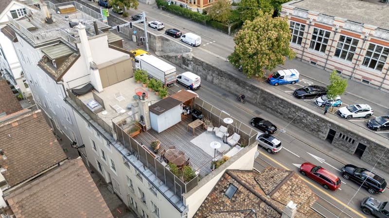 Rarität im Niederdorf – Wohnen, Gewerbe & Dachterrasse (9)