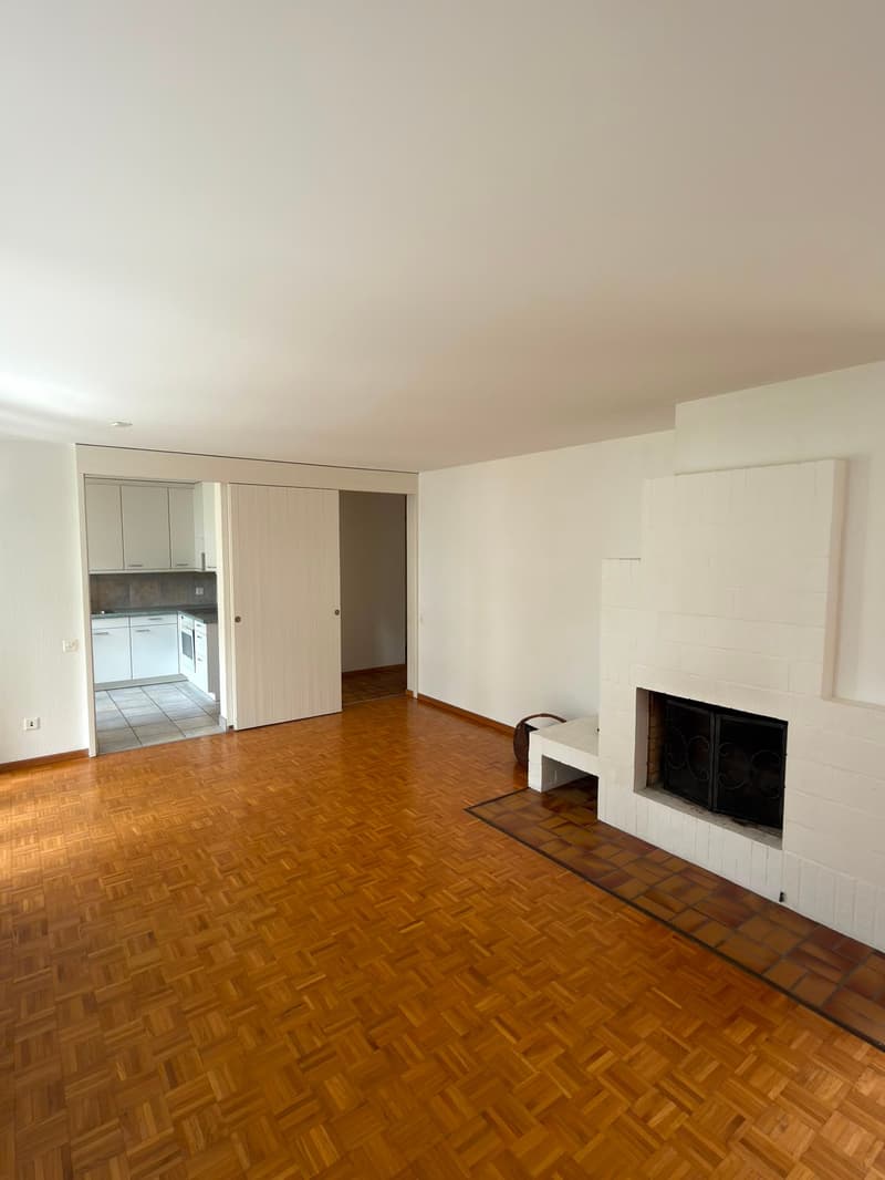 Sonnige 3-Zimmer-Wohnung mit Cheminée und Balkon in ruhiger Waldnähe (4)