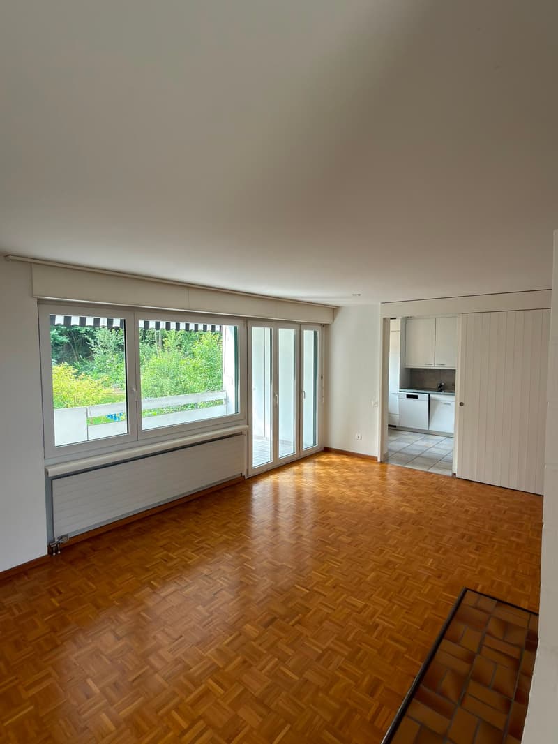 Sonnige 3-Zimmer-Wohnung mit Cheminée und Balkon in ruhiger Waldnähe (5)