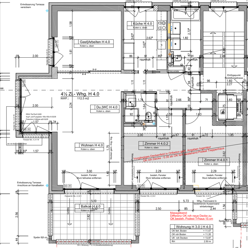 Helle 4.5-Zimmer-Wohnung mit Balkon an ruhiger Lage in Zürich 8044 (11)