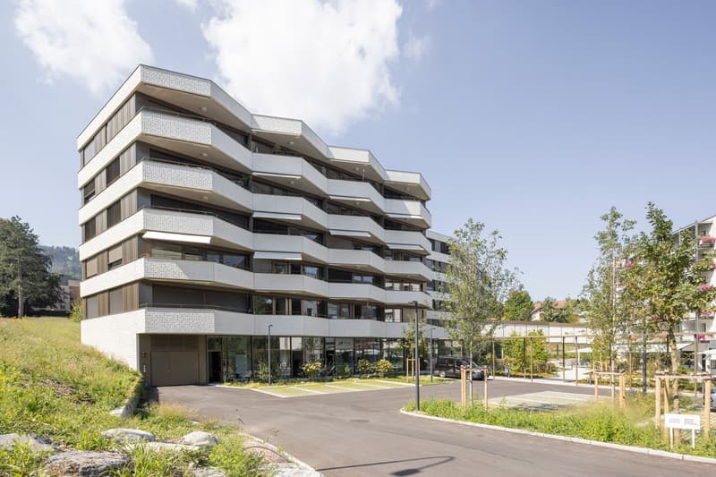Einstellhallenplatz zu vermieten – Langmoosstrasse 2, Langnau am Albis (1)