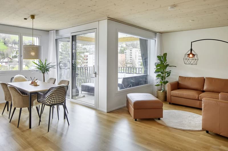 3.5 Zimmer-Wohnung in Rudolfstetten (2)
