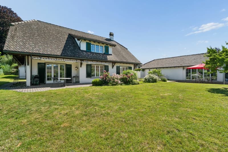 Charmantes Einfamilienhaus in Rheinnähe - mit grossem Garten und Werkstatt (2)