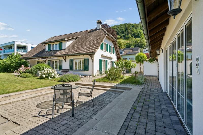 Charmantes Einfamilienhaus in Rheinnähe - mit grossem Garten und Werkstatt (25)