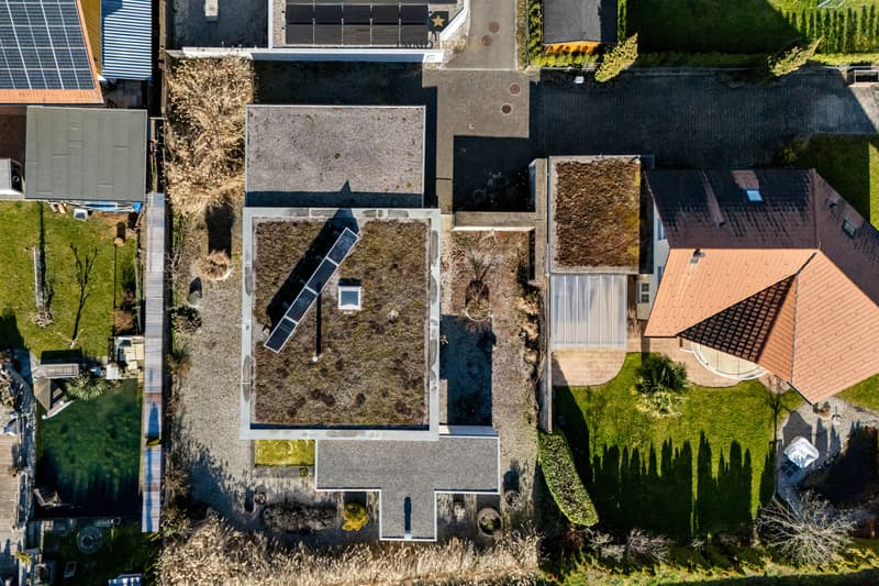 Das 759 m2 grosse Grundstück.