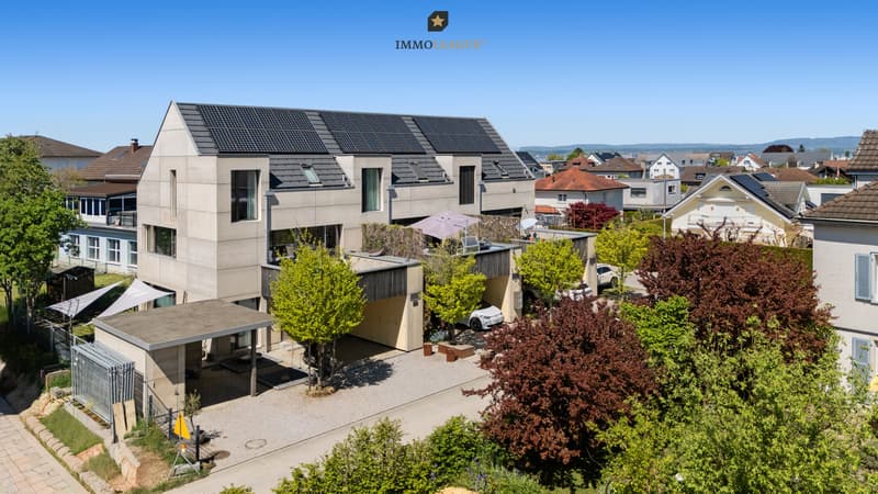 Raffinierte Architektur, ökologische Exzellenz - Wohngenuss mit Stil.