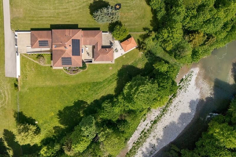 Ein einzigartiges Anwesen auf über 3'600 m² Grundstücksfläche.