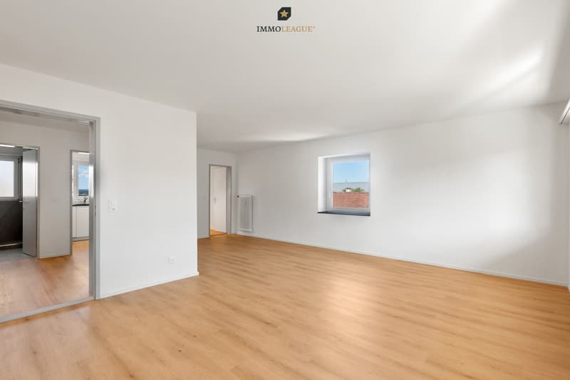 Renoviert und mit einem einladenden Ambiente.