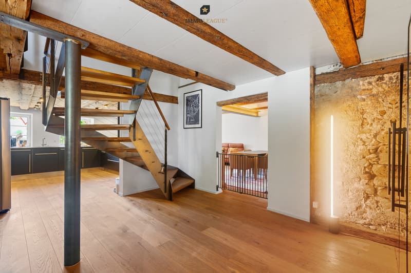 Zwei kernsanierte Maisonettewohnungen unter einem Dach.  8 Zimmer, viel Wohnfläche und vielfältige Nutzungsmöglichkeiten.