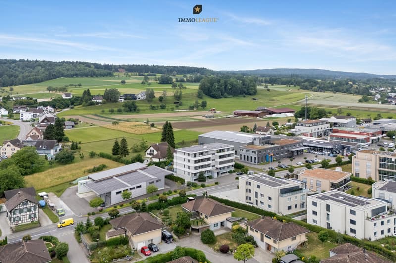 Das Gebäude erfüllt den MINERGIE®-Standard A und steht für energie-effizientes Wohnen auf hohem Niveau.