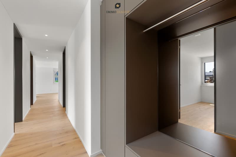 Hochwertige und Elegante die Einbaugarderobe.