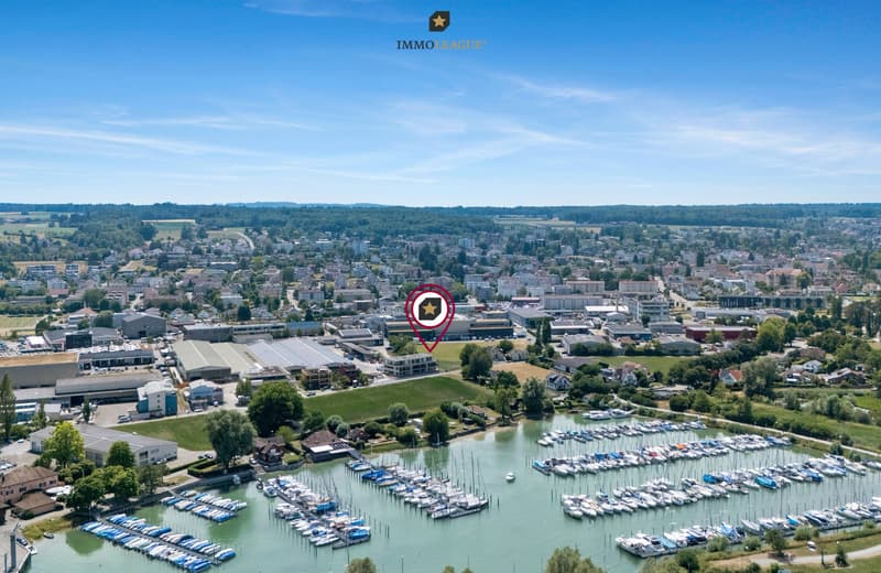 Wohnen direkt am Hafen von Kreuzlingen.
