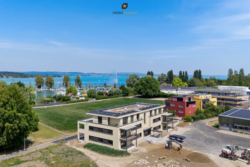 Ihr Zuhause am Bodensee, wohnen mit Klasse & Stil in nahezu erster Seereihe.