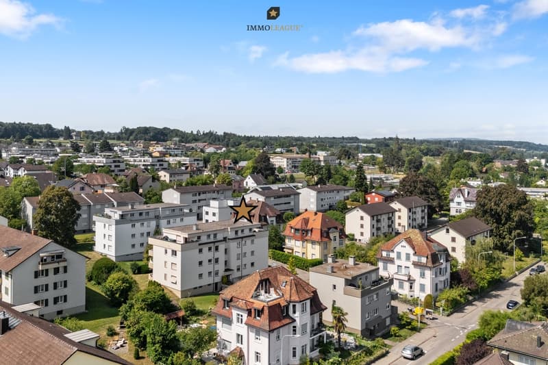 Ruhiges, begehrtes Wohnquartier, alles Wichtige in der Nähe: So lässt sich der Alltag entspannt gestalten.