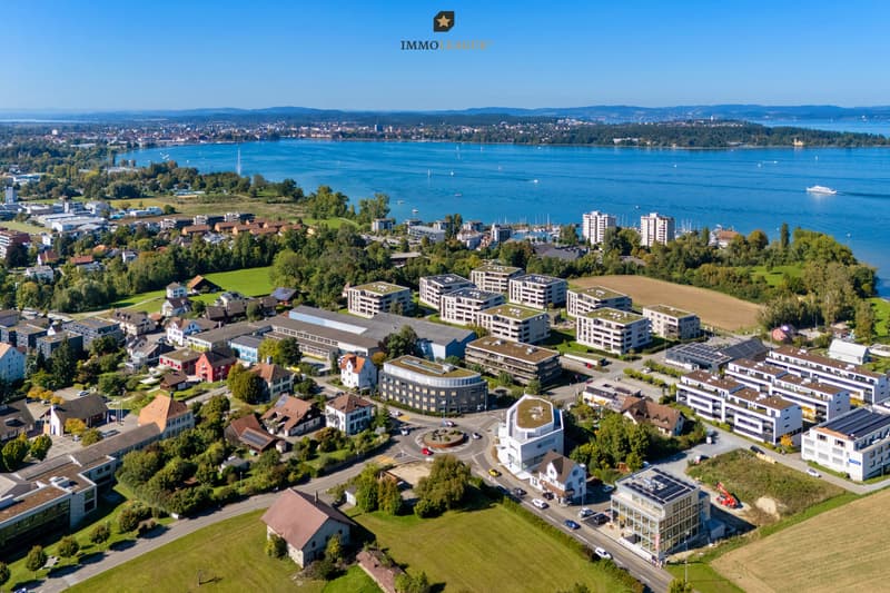 Die Lage punktet mit der Nähe zum See und einem gepflegten Umfeld mit kurzer Distanz zu Infrastruktur und Natur.