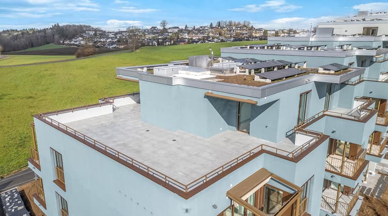 Affitto per la prima volta: Appartamento attico esclusivo con terrazze spaziose e vista panoramica (9)
