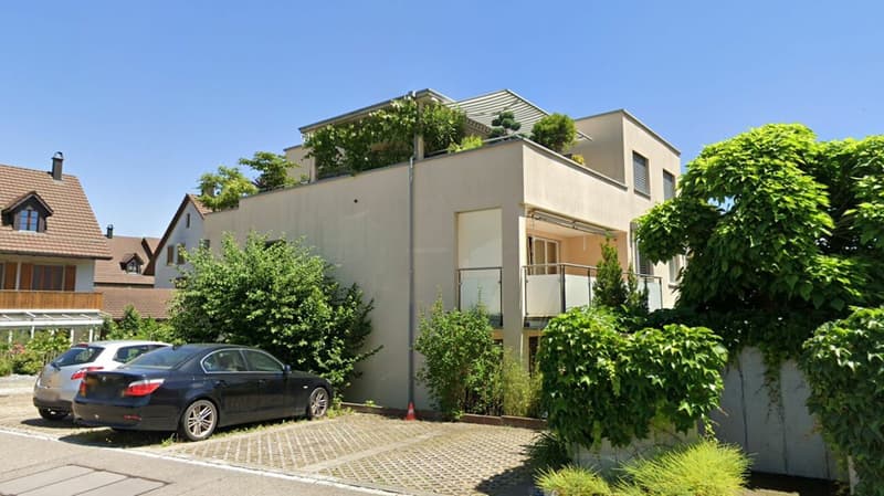Charmante 3.5 Zimmerwohnung mit grosszügigem Gartensitzplatz (1)