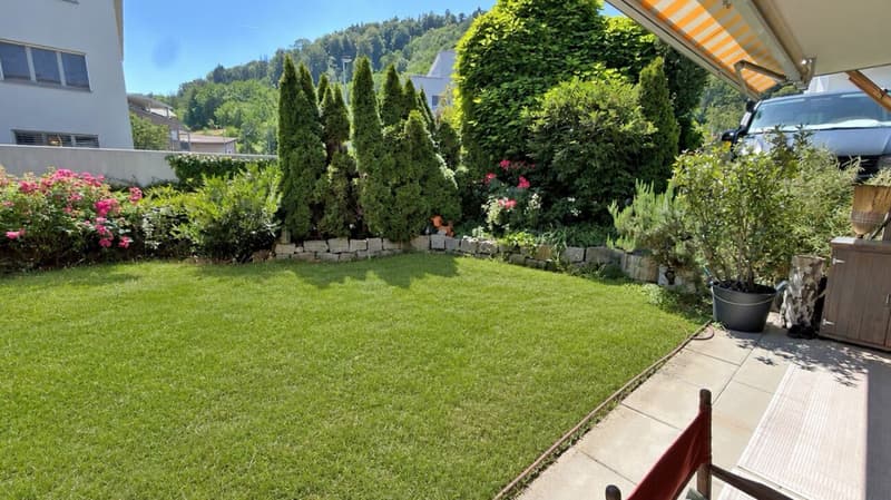 Charmante 3.5 Zimmerwohnung mit grosszügigem Gartensitzplatz (6)