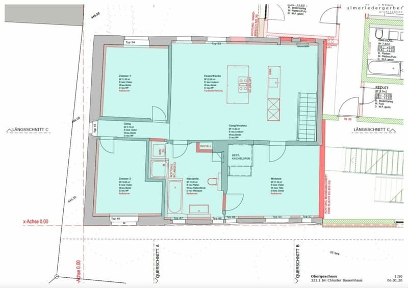 Appartamenti esclusivi (4 locali) "Im Chlooster" - A 0.1.1 (12)