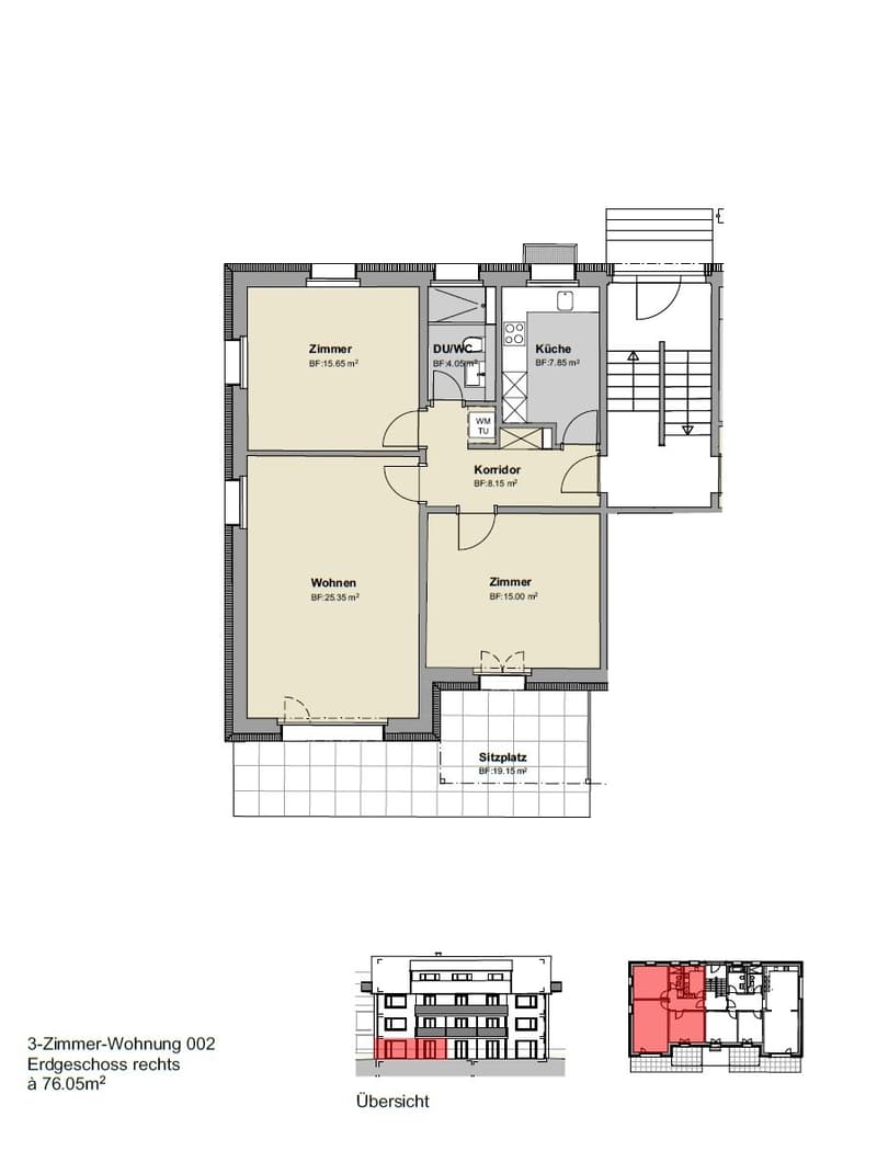modern 3-room garden apartment (13)