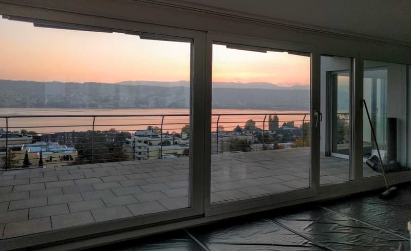 Wohnen über dem Rebberg: Exklusive 5-Zimmer-Attika-Maisonette mit Panoramaseesicht (1)