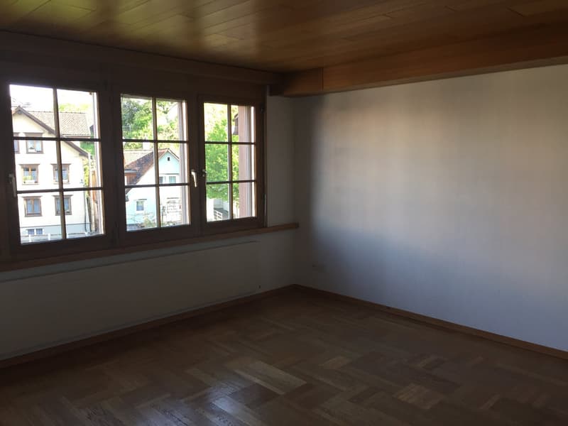 Heimelige 3,5-Zimmer- Altbauwohnung mit Parkplatz und grossem Sitzplatz (5)