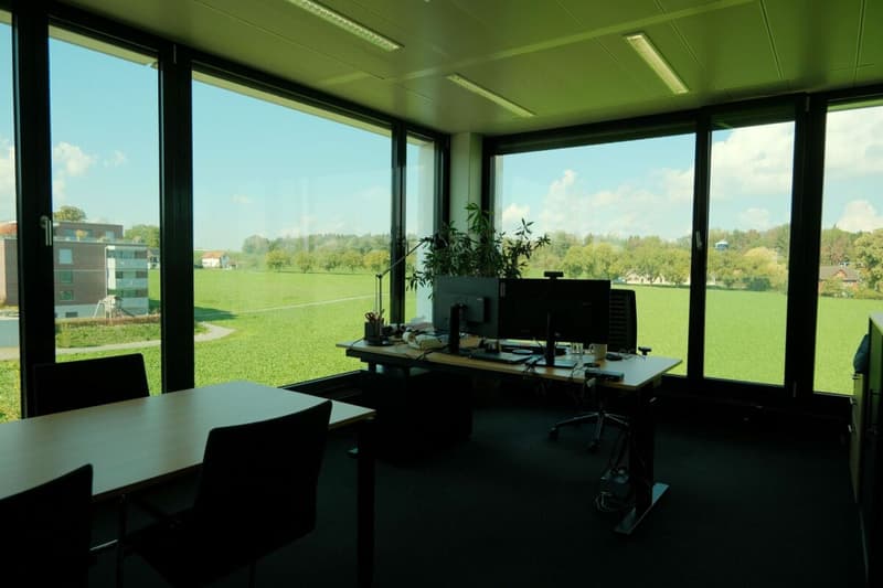 Aussicht Eckbüro