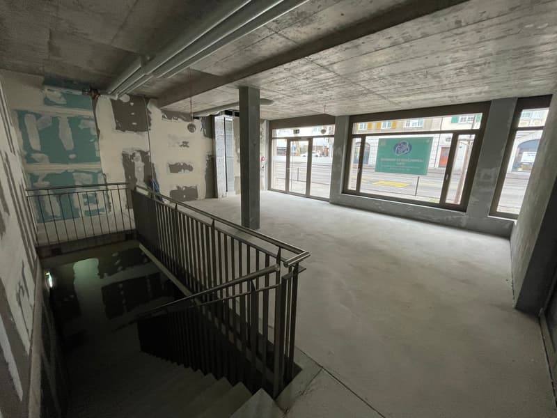 Espace commercial attractif en construction brute – usage flexible dans un bon emplacement à St. Gallen (4)