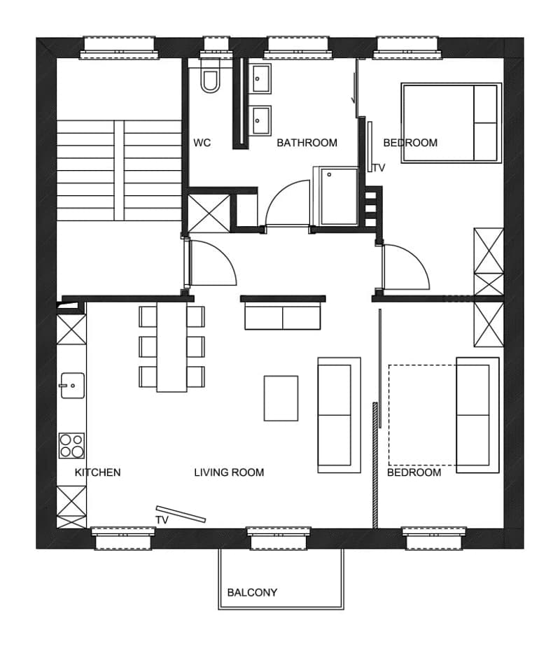 Grosszügige 3.5-Zimmer-Wohnung mit Balkon in Zürich-West (17)