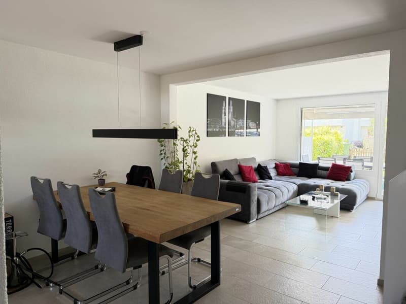Rêve de famille moderne avec jardin privé (3)
