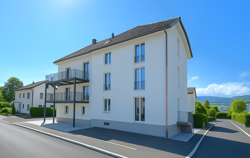 Appartamento duplex moderno piccolo con una vista meravigliosa a Rapperswil in affitto (2)