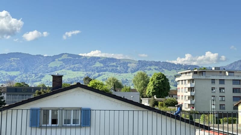 Appartamento duplex moderno piccolo con una vista meravigliosa a Rapperswil in affitto (4)