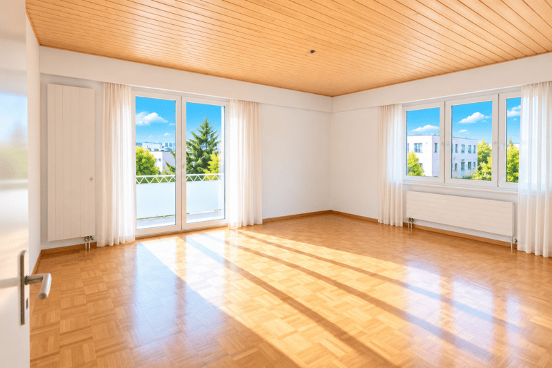 Herrliche und grosse 4- Zimmerwohnung mit Balkon an der Hauptstrasse (7)
