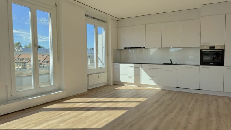 Premier occupant - Appartement moderne 4,5 pièces avec vue panoramique fantastique sur toute la ville de Berne (9)