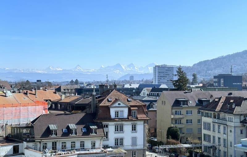 Premier occupant - Appartement moderne 4,5 pièces avec vue panoramique fantastique sur toute la ville de Berne (10)