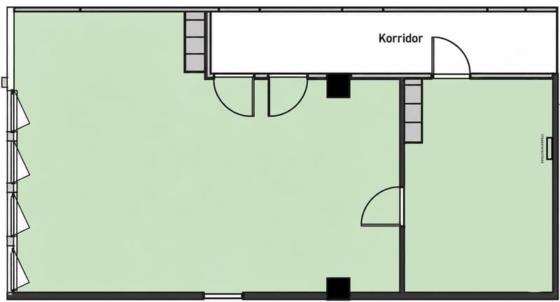 Zweiteilige Büro- oder Praxisfläche mit Wasseranschluss (6)