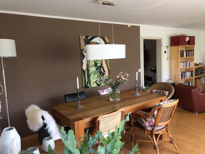 Zu vermieten: 3.5 Zimmerwohnung mit schöner Aussicht (2)
