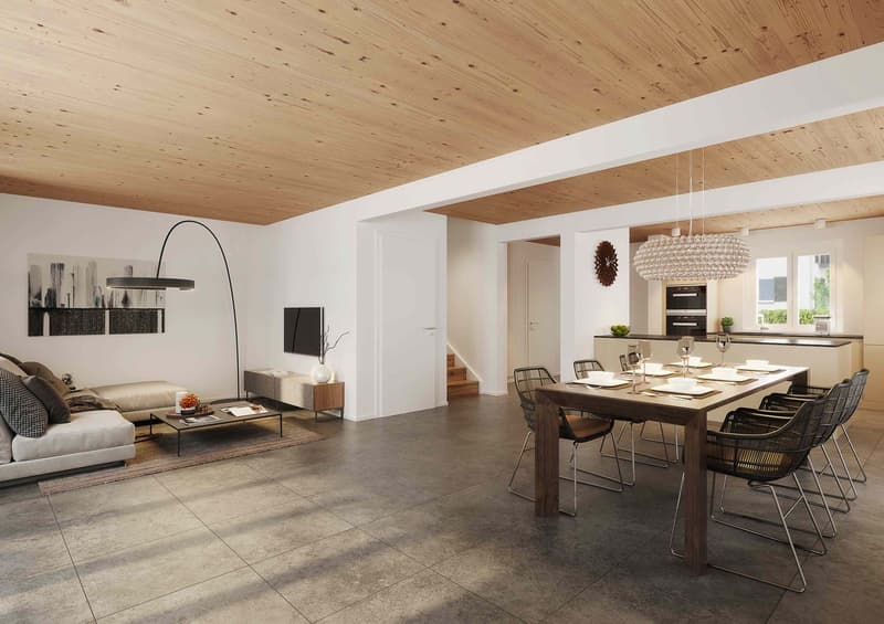 Neubau-Reiheneinfamilienhaus mit 4.5 Zimmern und herrlicher Aussicht in Hüttlingen (11)