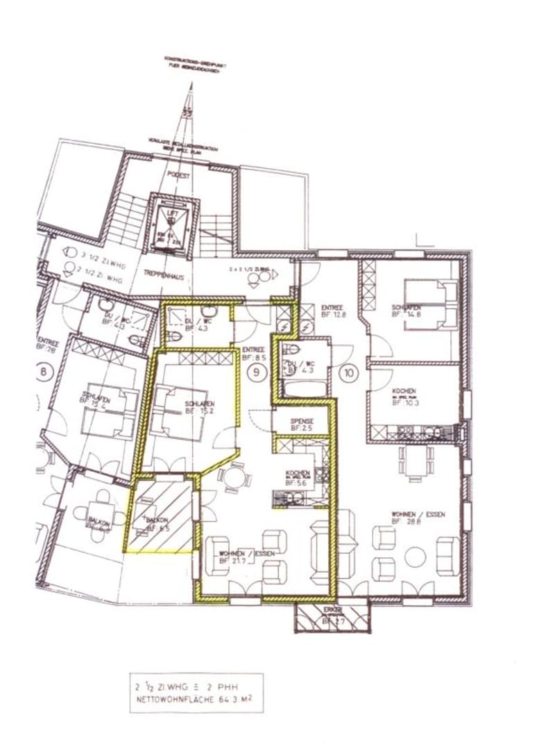 großzügige 2.5-Zimmerwohnung an zentraler Lage (10)