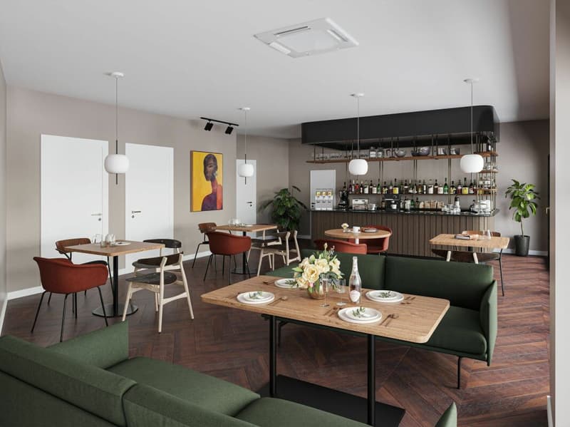 Arcata di 88 m² + 40 m² nel seminterrato, ideale nel cuore di Ginevra (4)