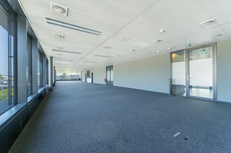 Office space of 350 m² with glazed areas and open kitchen (2)