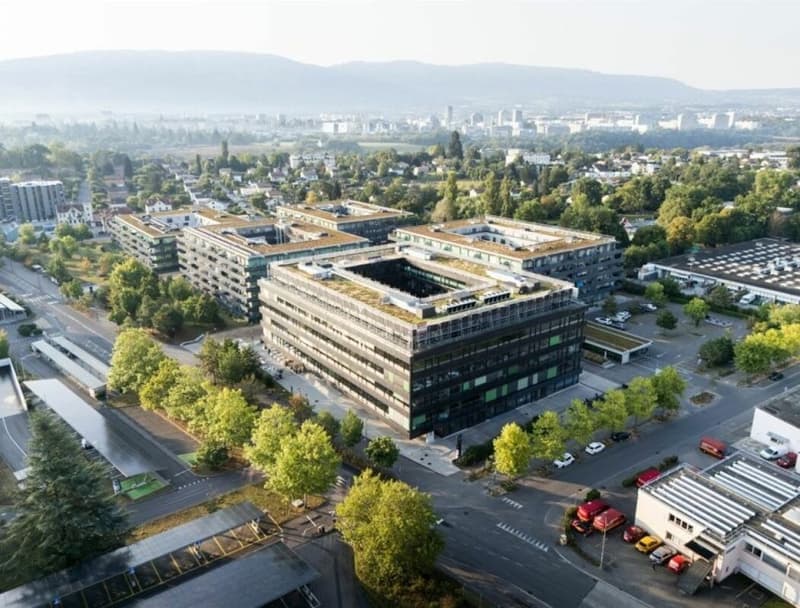 Office space of 350 m² with glazed areas and open kitchen (9)